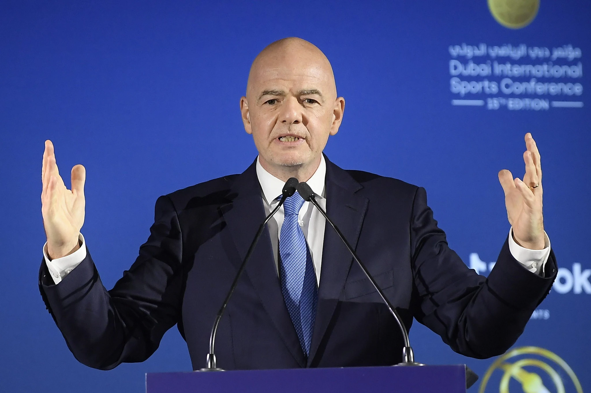 Gianni Infantino regge con polso fermo le sorti della FIFA