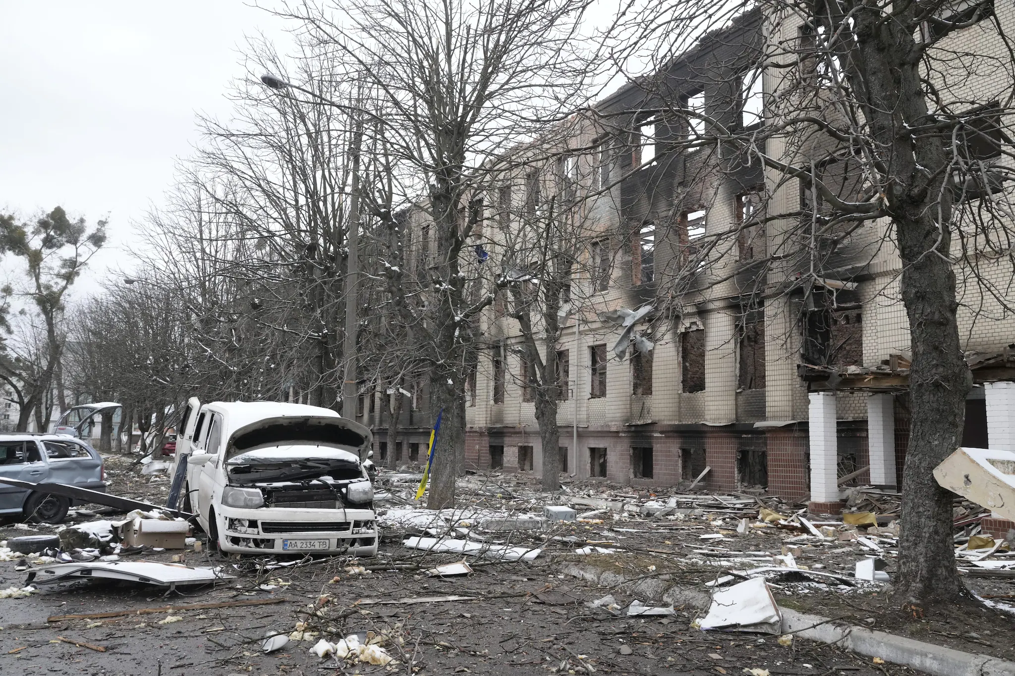 Bombardamenti in Ucraina