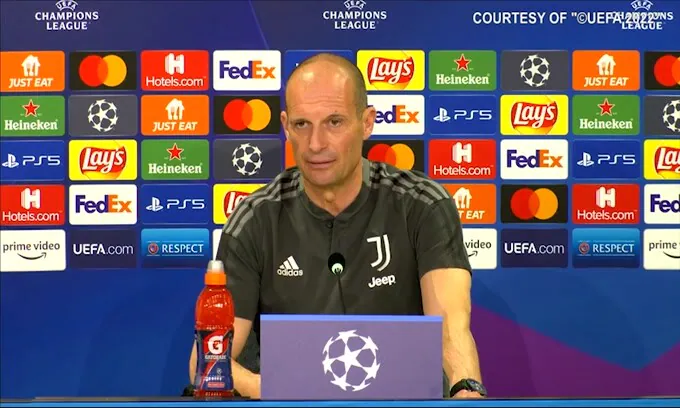 Champions, Allegri: "Arrivare in finale? Dobbiamo essere ambiziosi"