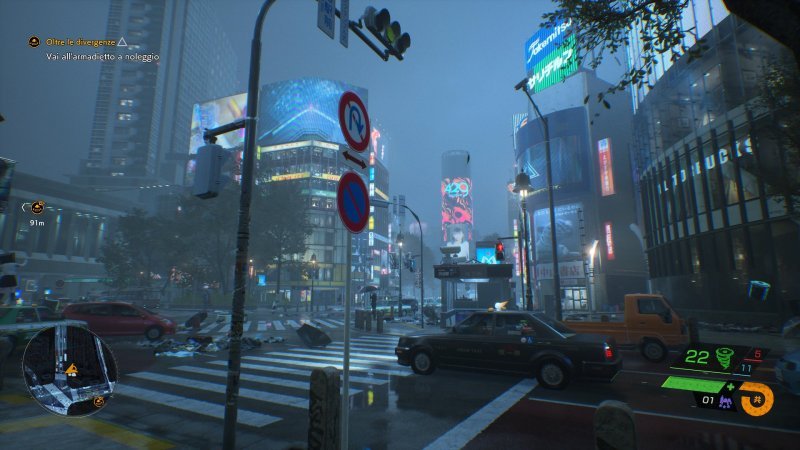 Ghostwire Tokyo: la spettrale Shibuya del gioco è tenuta in vita soltanto dall'elettricità