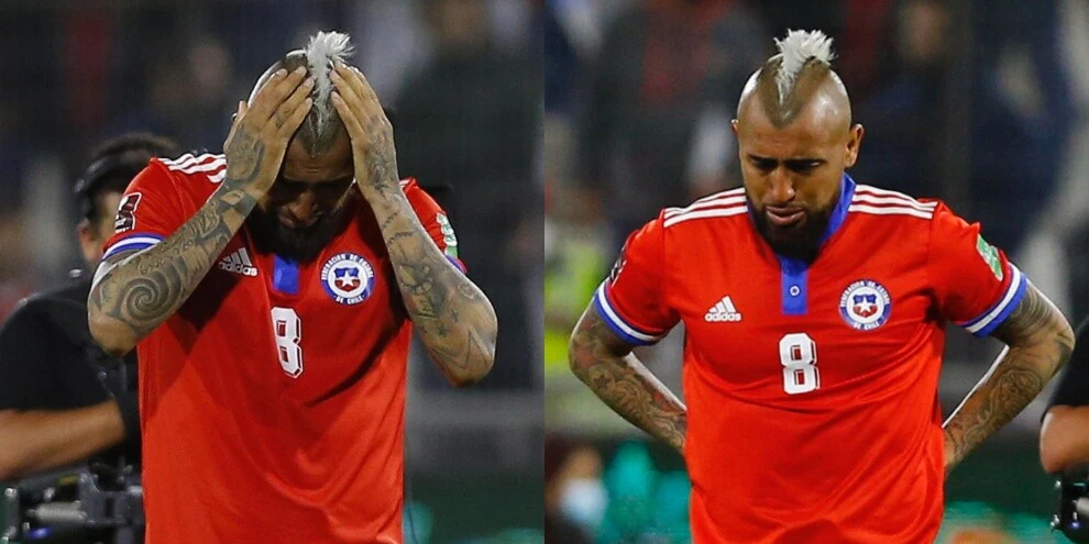 Vidal in lacrime per l'eliminazione del Cile da Qatar 2022