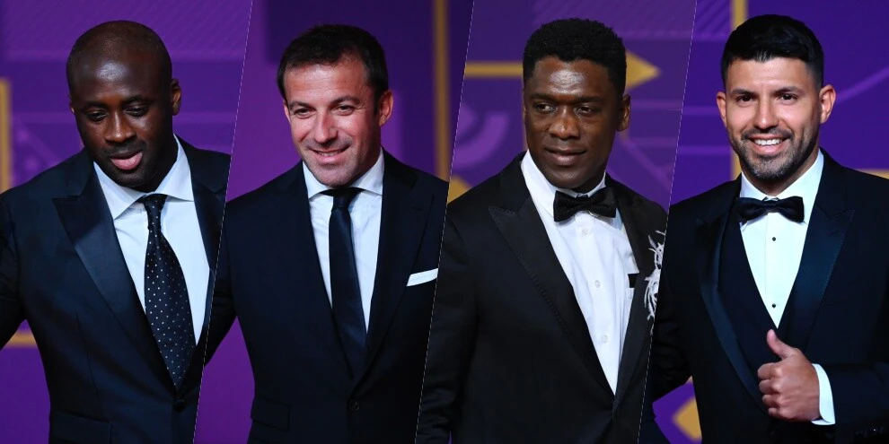 Da Del Piero a Seedorf e Yaya Touré: le star ai sorteggi di Qatar 2022